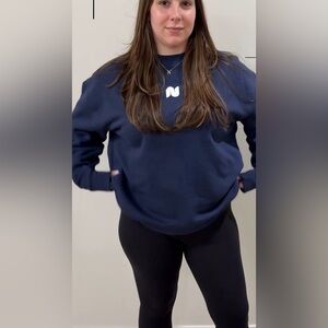 NWT Nuuds Vintsge Fleece Crewneck